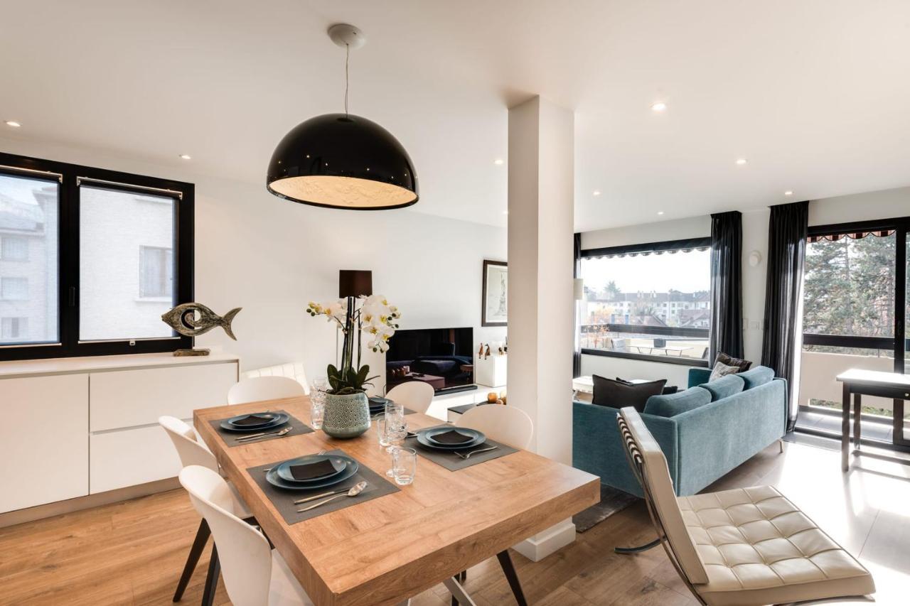 Les Sorbiers - Apartment 2 Bedrooms Top Floor - Parking & Terrace Annecy Exterior foto